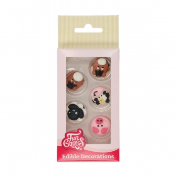 Sugar Decorations - Farm Animals